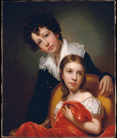 Michael Angelo e Emma Clara Peale da Rembrandt Peale